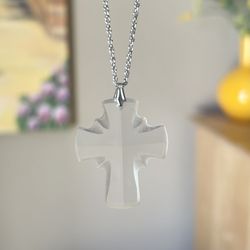 Crystal Cross Necklace