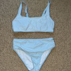 light blue bikini