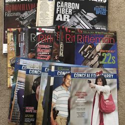 Magazines Weapons $12.00 Set
