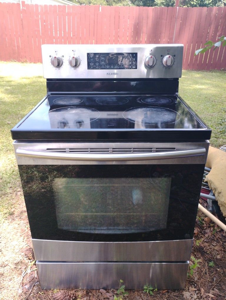 Stainless Steel Samsung Stove