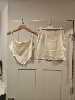 Matching Set Top & Mini Skirt