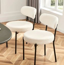 Boucle Dining Chairs