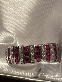 Lab Created Ruby Ring