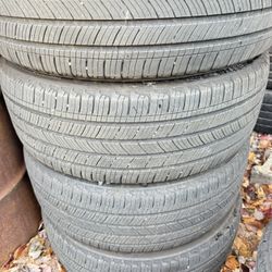 4 Used 235-55-19 Mount And Balance Included