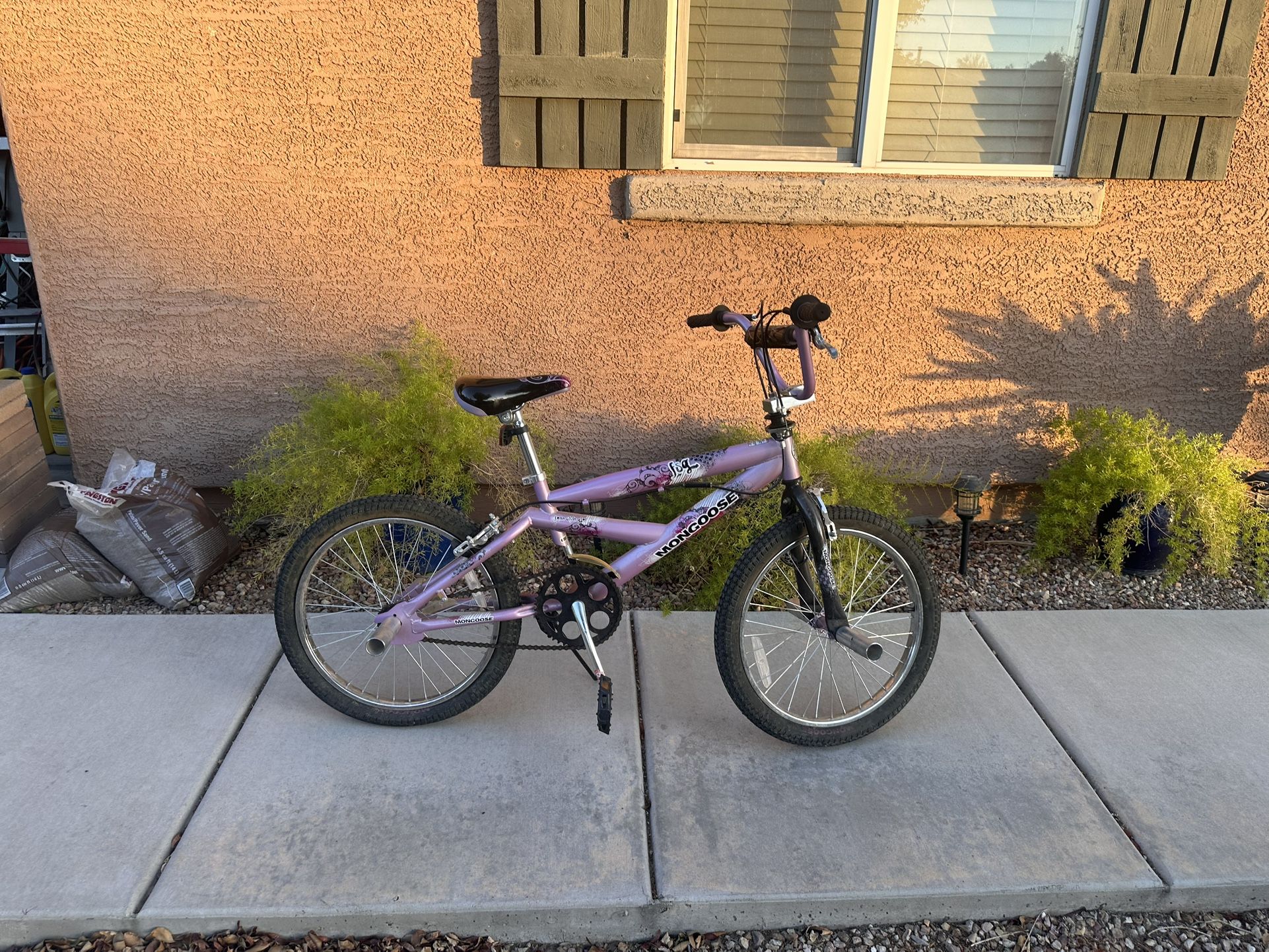 Pink Little Kid Bike