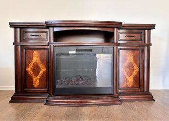 Electric Fireplace/ TV Stand/ Bookshelf