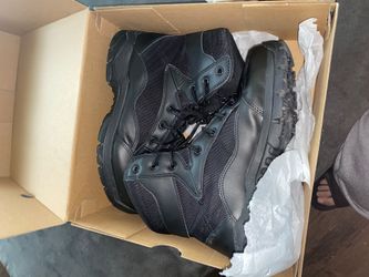 Steel boot toe 8.5 work shoe