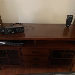 TV Stand with Cabinet space