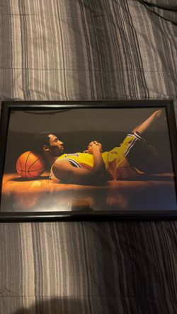 Kobe picture frame