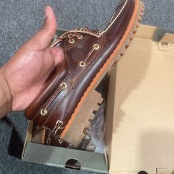 Timberlands 3 Eye Boat Shoe