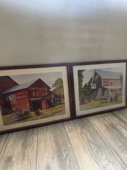 Farm house advertising Coca-Cola decor