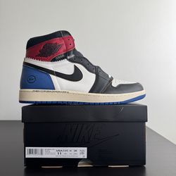 Air Jordan 1 Retro High OG SP Fragment x Union LA Varsity Red Sport Royal Size 11