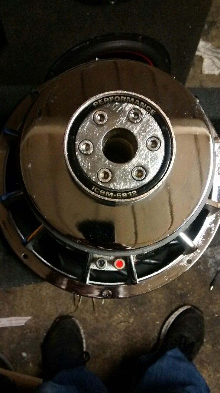 HEAVY BEAST 12" PERFORMANCE TEKNIQUES ICBM:5912 DVC 2000W COMPETITION SPL SUBWOOFER