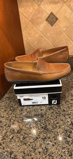 NEW MENS FOOTJOY CLUB CASUAL LOAFERS SZ. 10