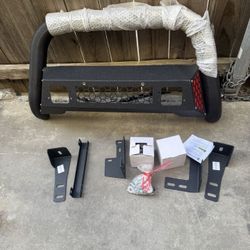 Bull Bar For Toyota Tacoma 2016 To 2023 With LED Light W/license Plate Is New Never Used Good Price 