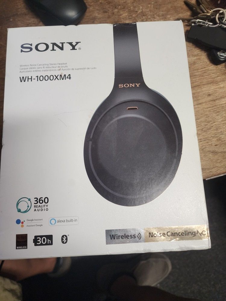 Sony WH-1000XM4 Noise Canceling Wireless Headphones