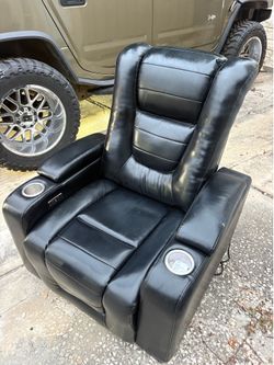 Reclining chair for theater