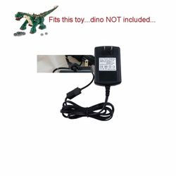Combo NEW Charger & NEW Battery for Fisher Price Spike The Ultra Dinosaur