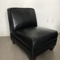 Accent Black Sofa 
