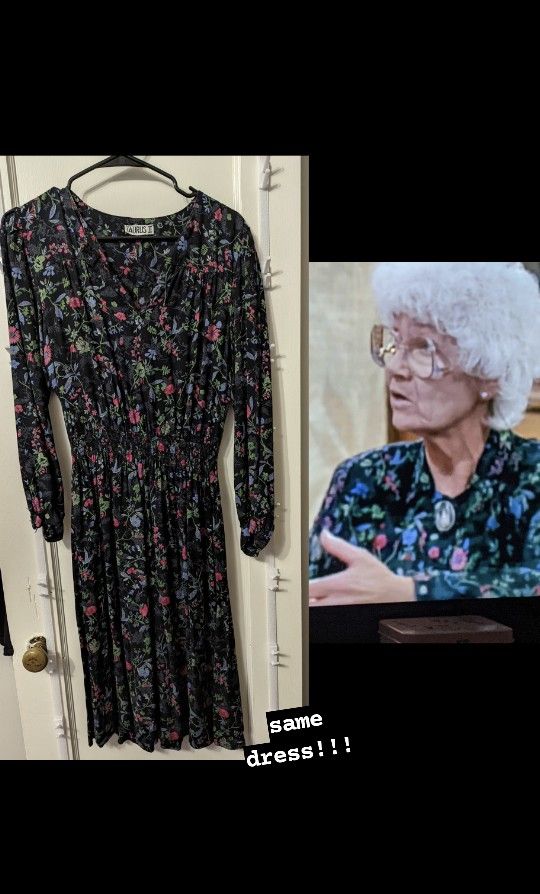 Golden Girls vintage Sophia dress 90's/80's