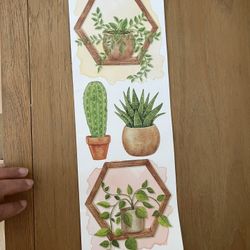 Large Plant Removable Wall Stickers