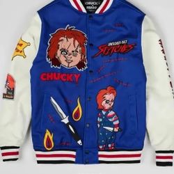Reason x Chucky Men's wool varsity jacket