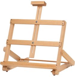 H-Frame Tabletop Easel – Adjustable Beechwood Studio Easel (New in Box)