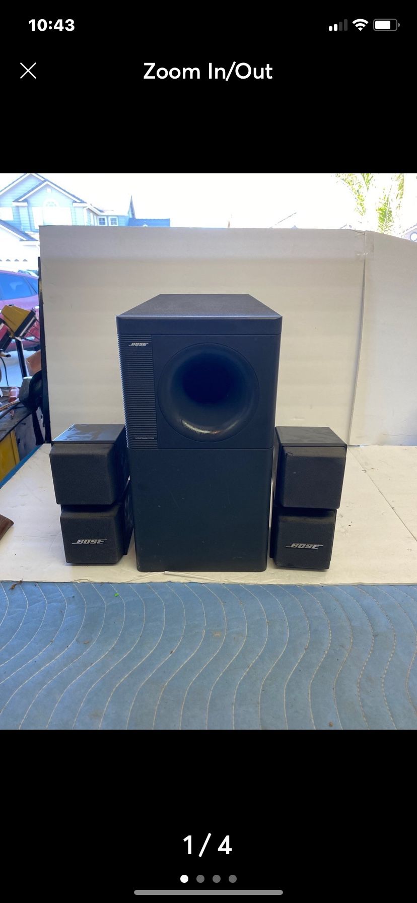 Bose Speakers And Sub For Home Theater