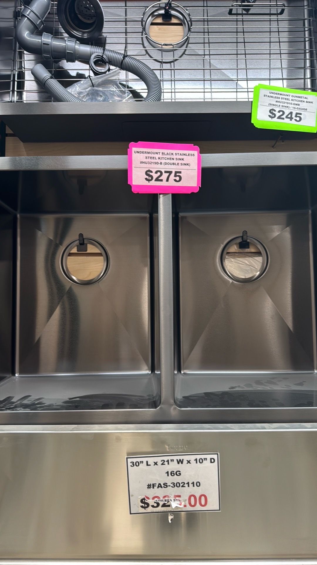Undermont Doble sink