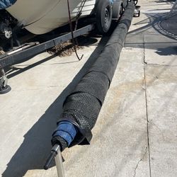 Pool cover reel. 18ft 