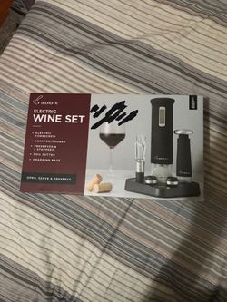 Electric wine set