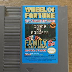 Nintendo Wheel Of Fortune