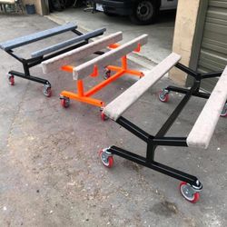 New Stand up Jetski rolling shop stand dolly cart