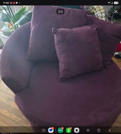 Oversize Chair Fits Two.