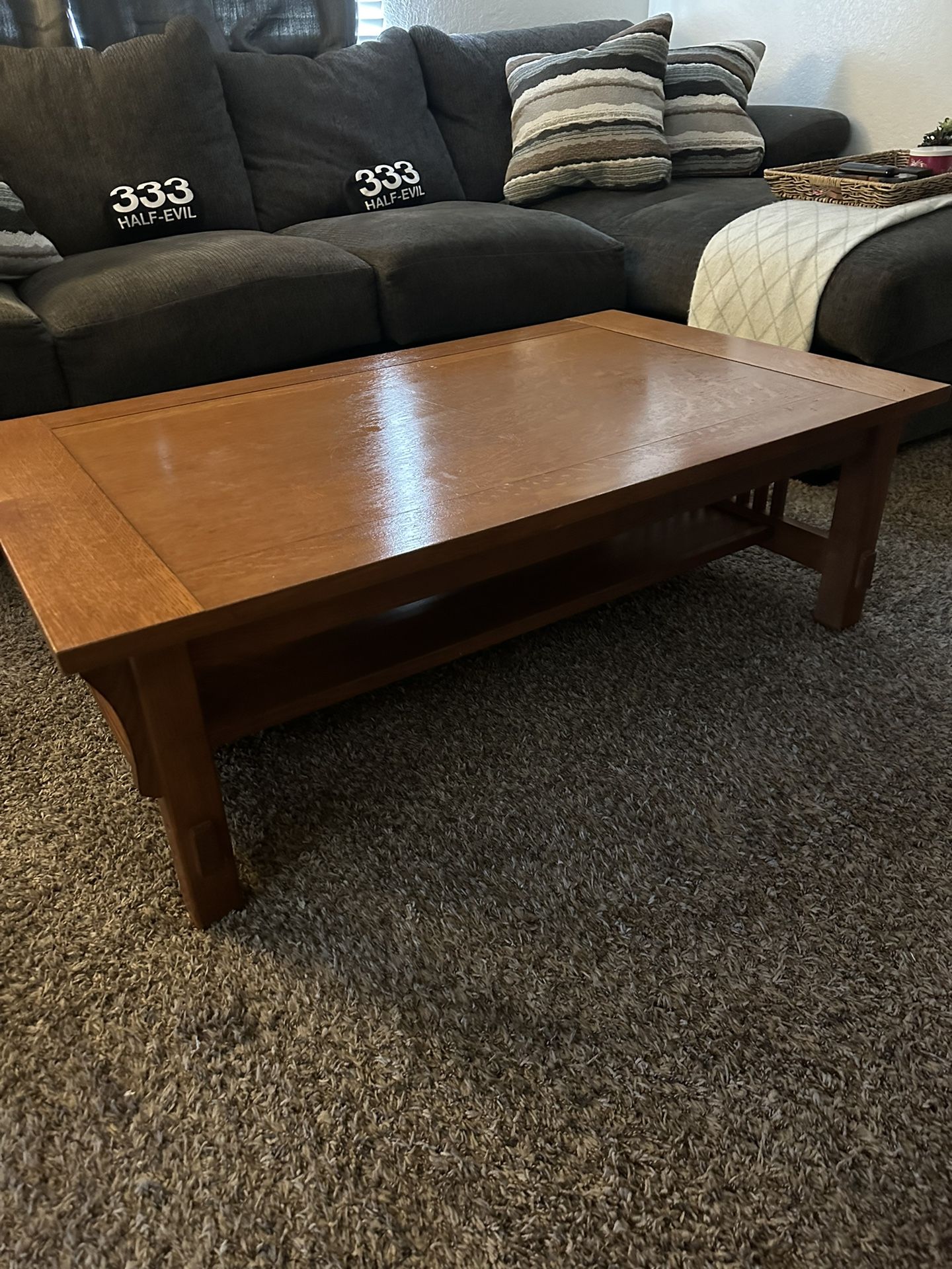 Solid Wood Coffee Table