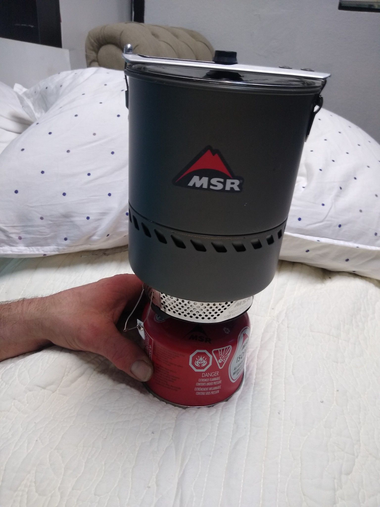 MSR survival stove/camping