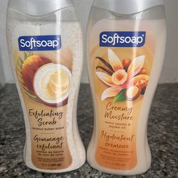 Soft soap body wash