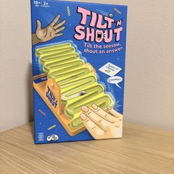 Board game: Tilt n Shout