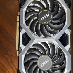 Nvidea 1660 TI Graphics Card  $100