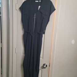 Ny&c Navy Jumpsuit 