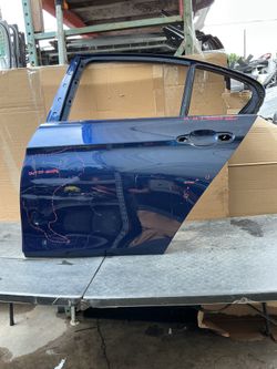 2012 - 2018 BMW 3-SERIES SEDAN - REAR DRIVER SIDE DOOR SHELL OEM