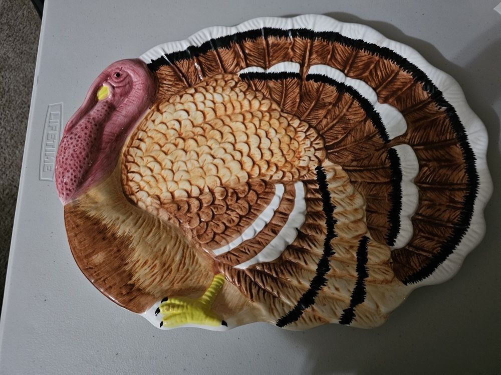 Beautiful Turkey Platter