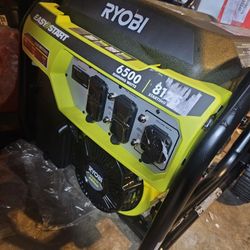Like New, Ryobi 8125 Watts Generator, Easy Start