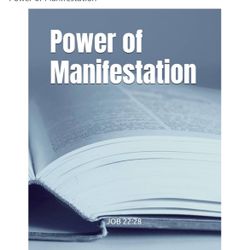 Power Of Manifestation Journal - Find On Amazon
