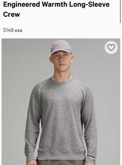 SELL TODAY - Men’s BRAND NEW LULULEMON Engineered Warmth Long Sleeve Sz MEDIUM