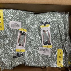 🟡 Adrianna Papell Tops S | Green Print | Wholesale Quantity Available 🟡