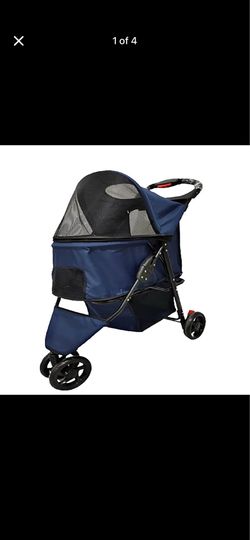 3 wheels pet stroller