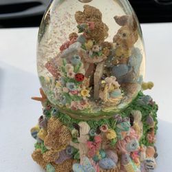 Easter Bunny Snow Globe spring snow globe pick up Coral Springs 33071