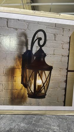Allen + Roth Castine Outdoor Wall Lantern