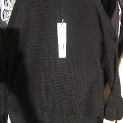 EXPRESS. Blouse Sweater. S. New Black